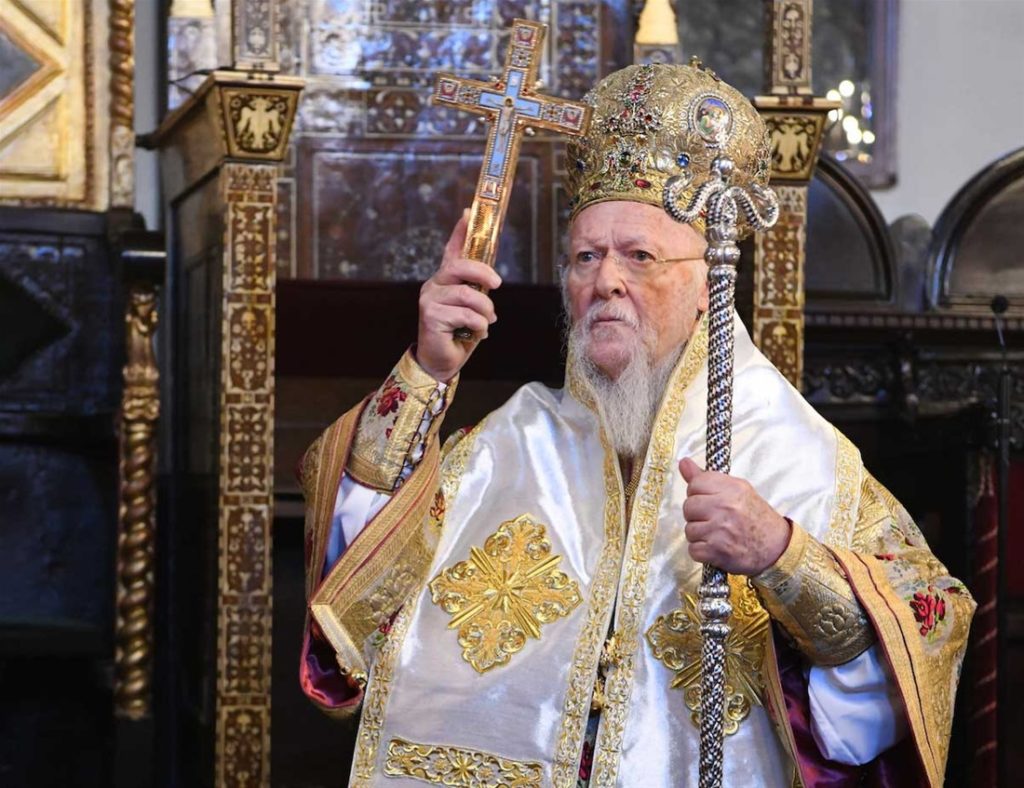 Bartholomew I of Constantinople ( Οικουμενικός Πατριάρχης Βαρθολομαίος) Ecumenical Patriarch of Constantinople of the Eastern Orthodox Church